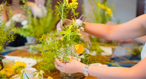 いけ花・着付けイメージ画像